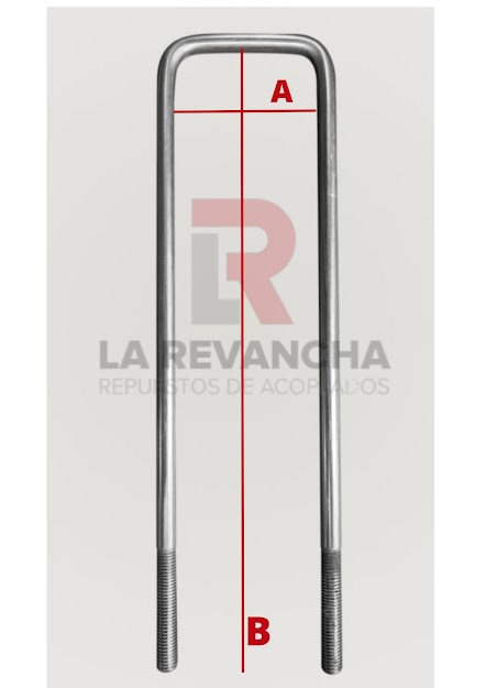 Abrazadera P.Carroceria 90mm x 480mm x 5/8"