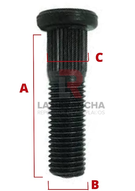Bulon 1'' x 150mm (6'') 'SOLO' *B1X6