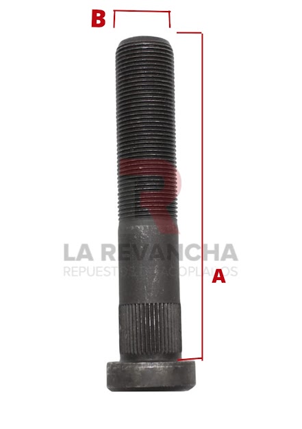 Bulon de rueda disco 7/8'' x 110mm