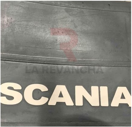 Guardafango SCANIA 600 x 360mm Trasero Corto 