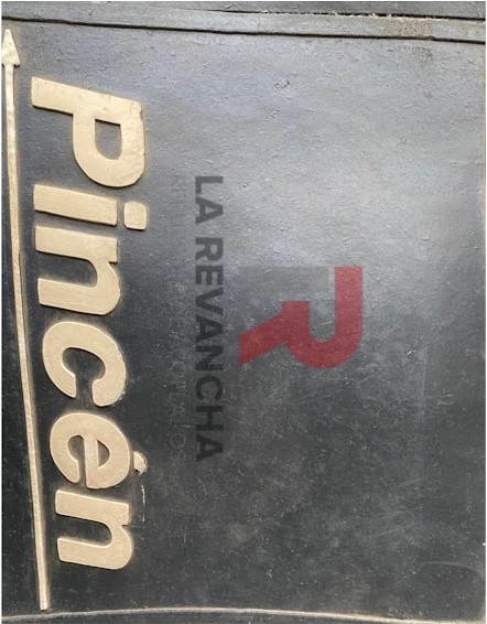 Guardafango de goma PINCEN 620 x 570mm Trasero