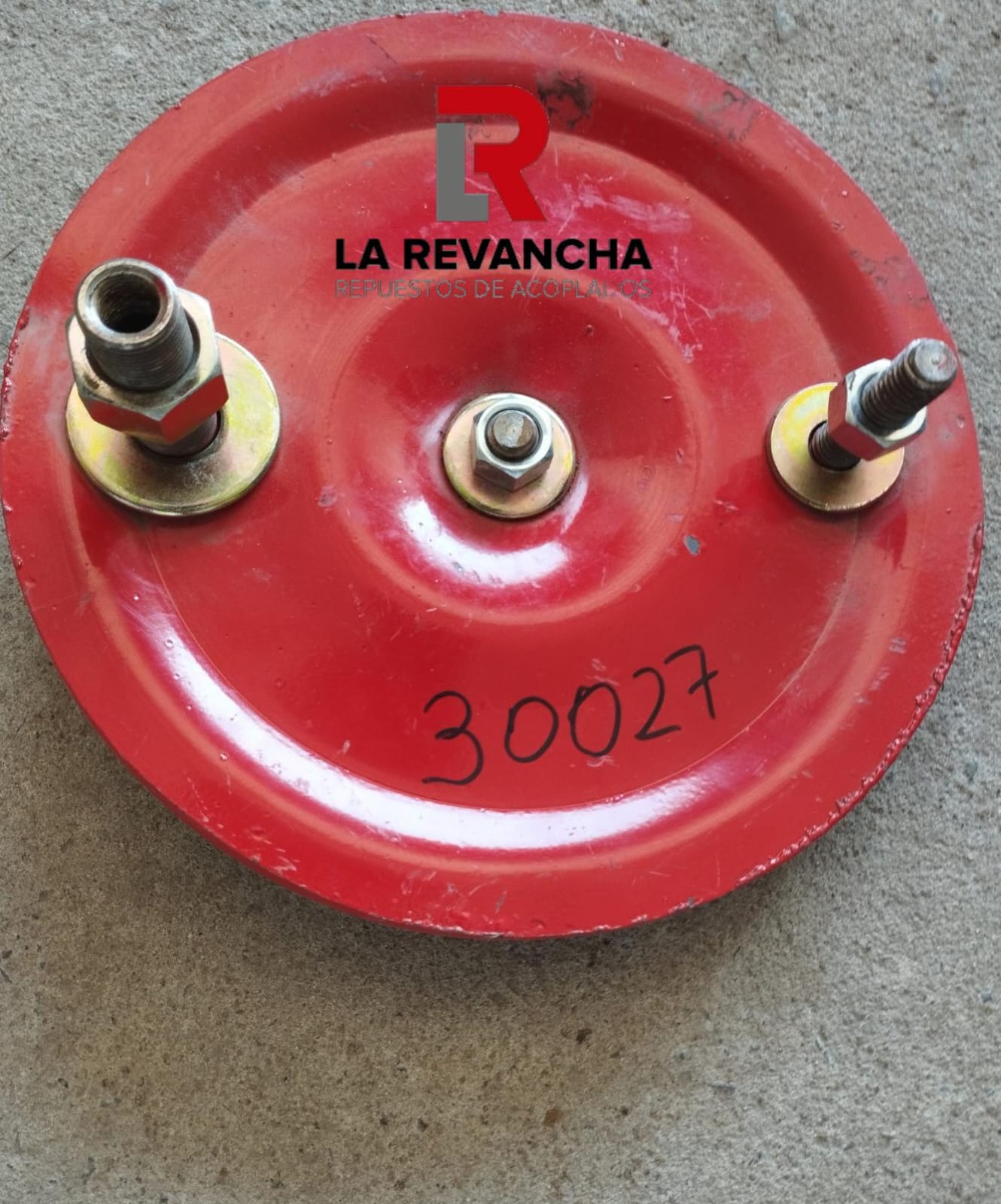 Platina sup. c/tapa P/R198 2 Anclajes Nº32 (32-195-390/435/535) ''30027''