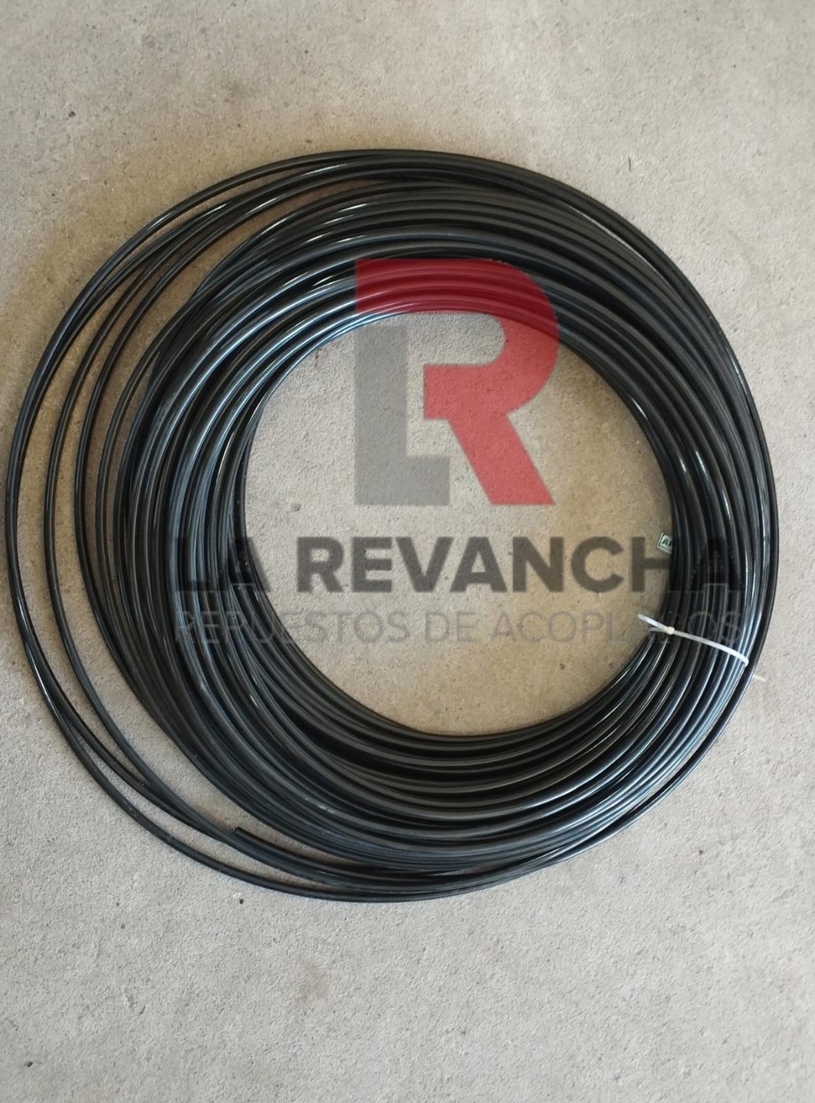 Tubo hytrel negro s/norma Iram 10268 5/16 x mt